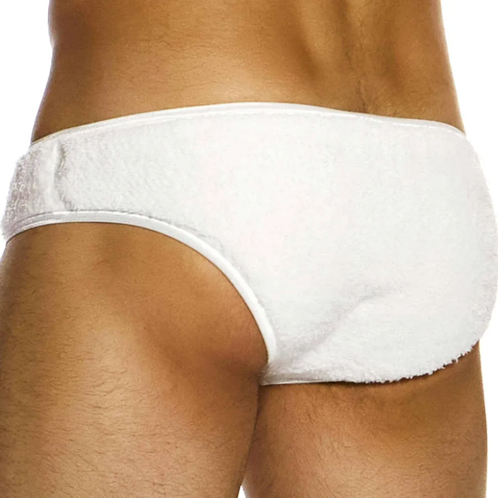 Slip Fourrure Blanc
