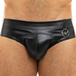Slip Leather Simili-Cuir Noir