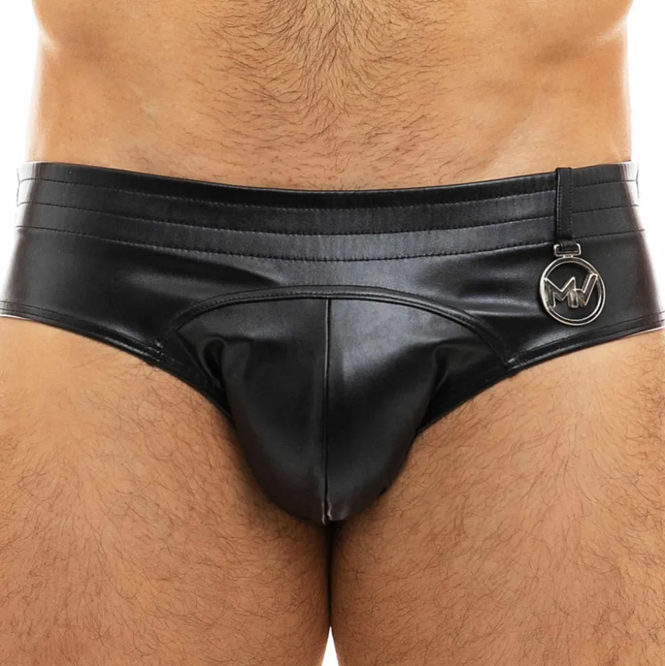 Slip Leather Simili-Cuir Noir