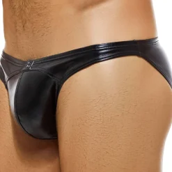 Slip Low Cut Latex Noir