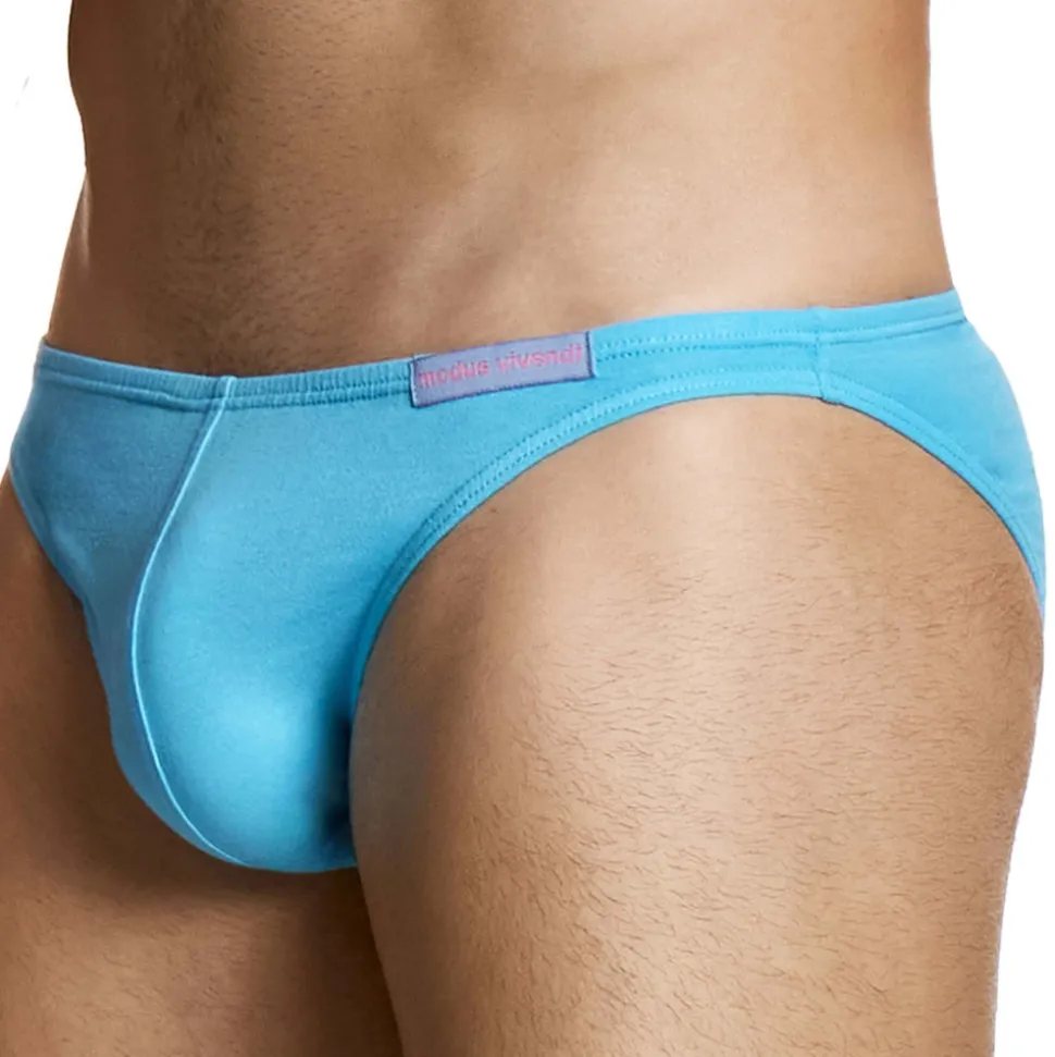 Slip Low Cut Micro Knit Coton Turquoise