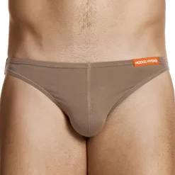 Slip Low Cut Micro Knit Coton Marron