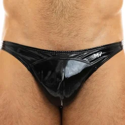 Slip Low Cut Viral Vinyle Noir