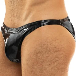 Slip Low Cut Viral Vinyle Noir