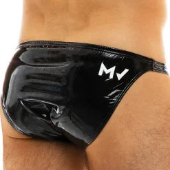 Slip Low Cut Viral Vinyle Noir