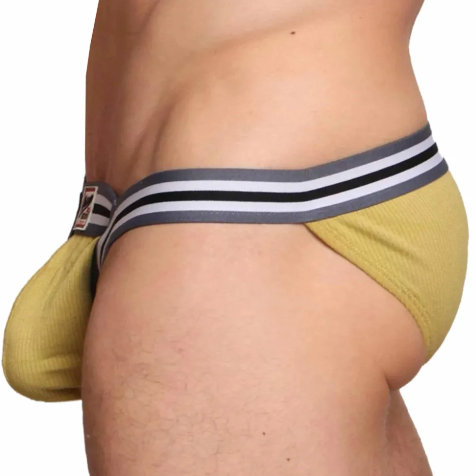 Slip Marche Vert Jaune