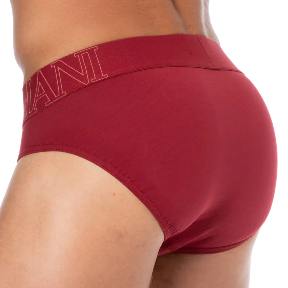 Slip Megalogo Coton Rhubarbe