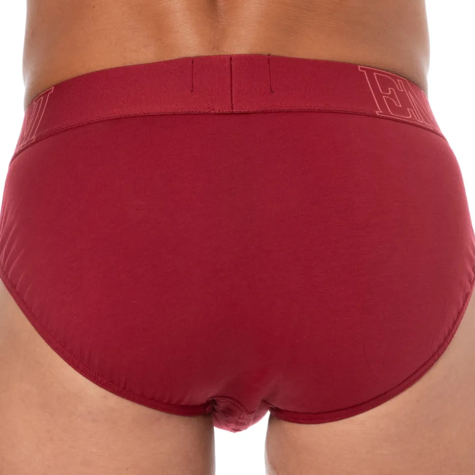 Slip Megalogo Coton Rhubarbe