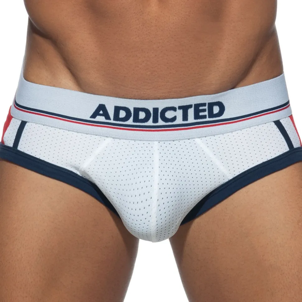 Slip Mesh Sport - Blanc