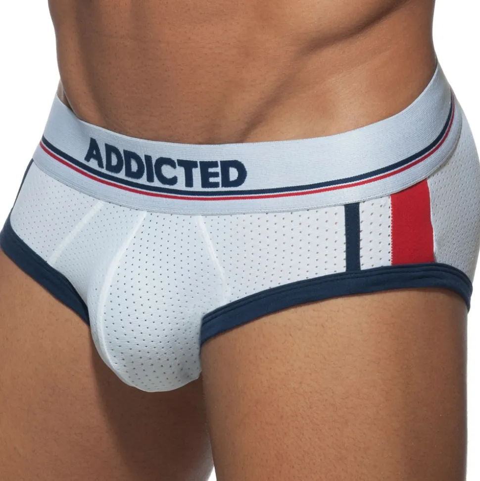 Slip Mesh Sport - Blanc