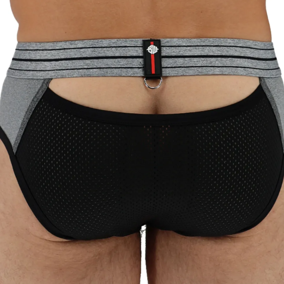 Slip Mister Luxe Gris Chiné
