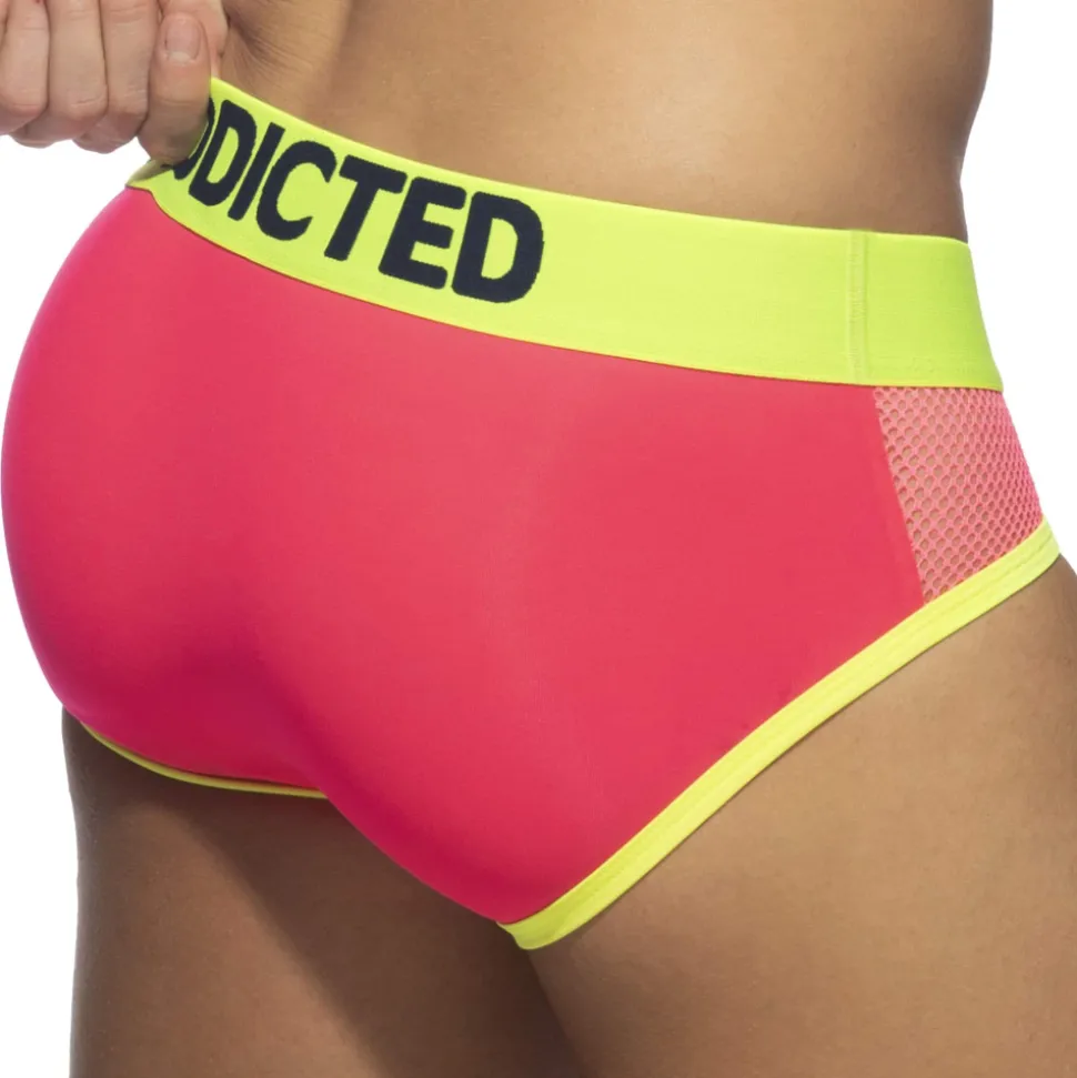 Slip Neon Mesh Rose Fluo
