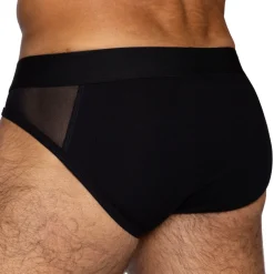 Slip Sexy Rib Noir