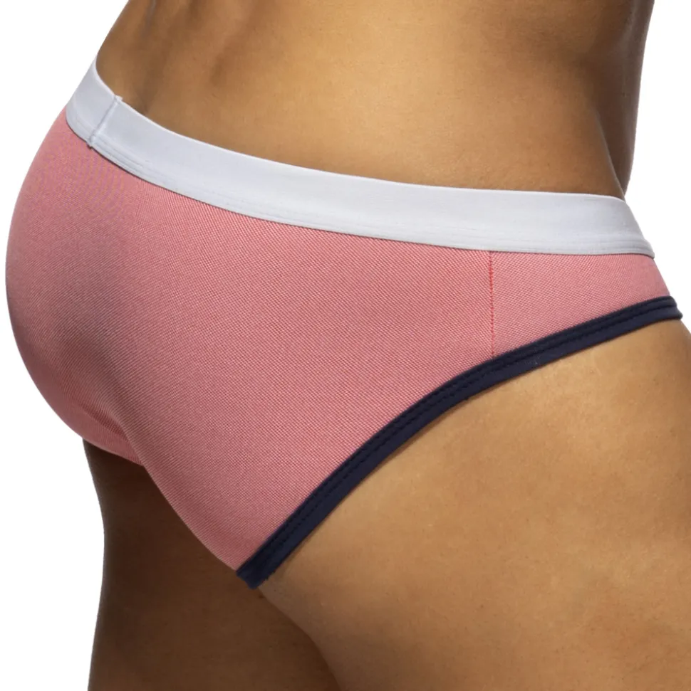 Slip Sport Jeans Piqué Rose