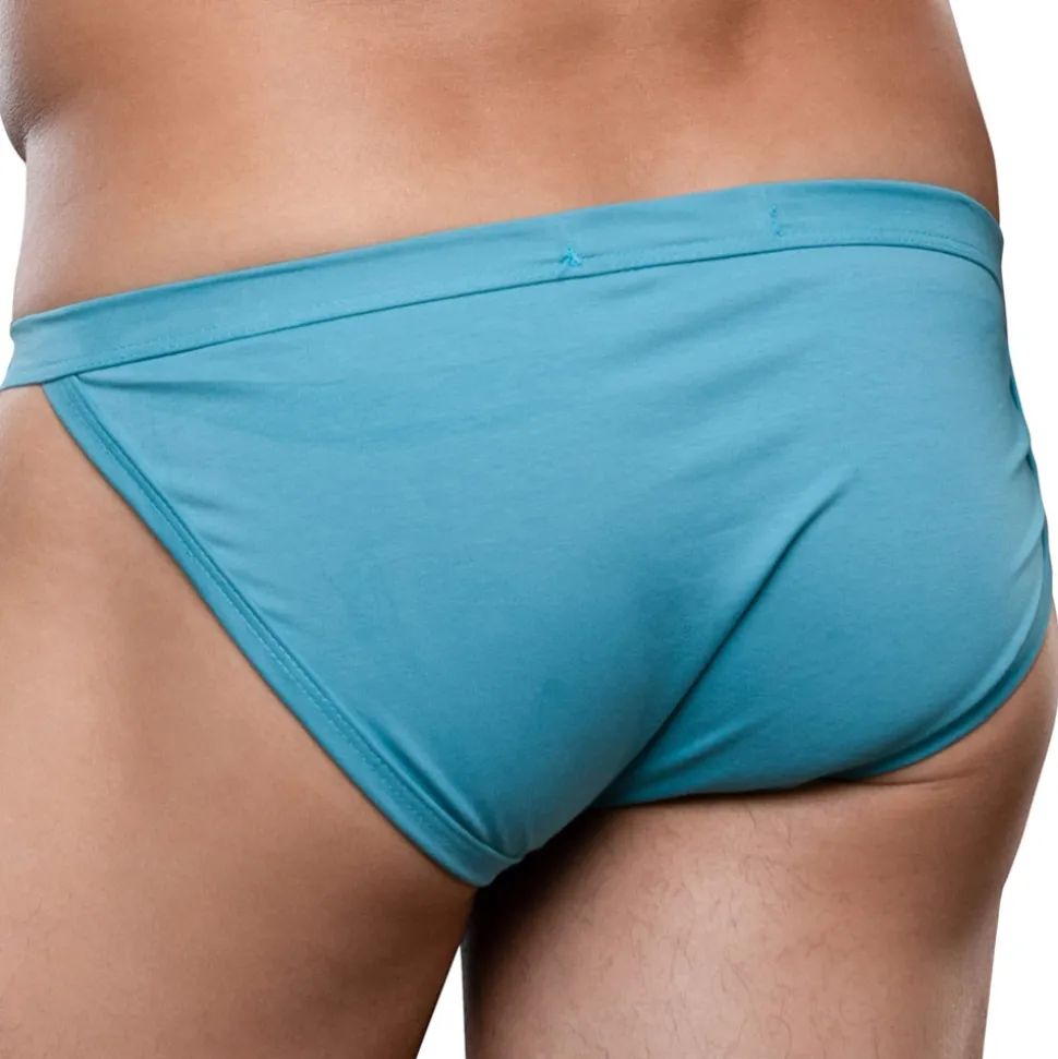 Slip Tanga Almost Naked "Sex" Bambou Bleu