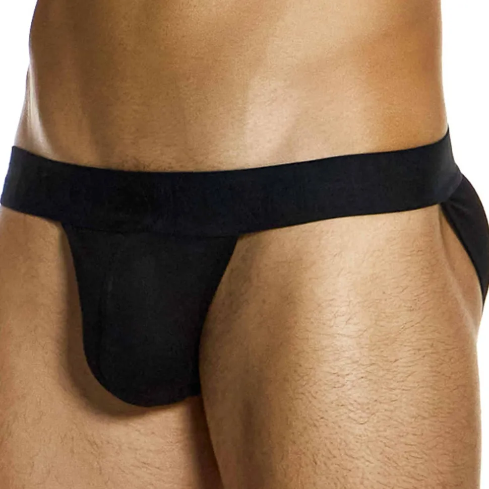 Slip Tanga Bamboo Noir
