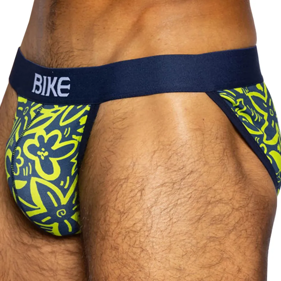 Slip Tanga Coton Flower Party