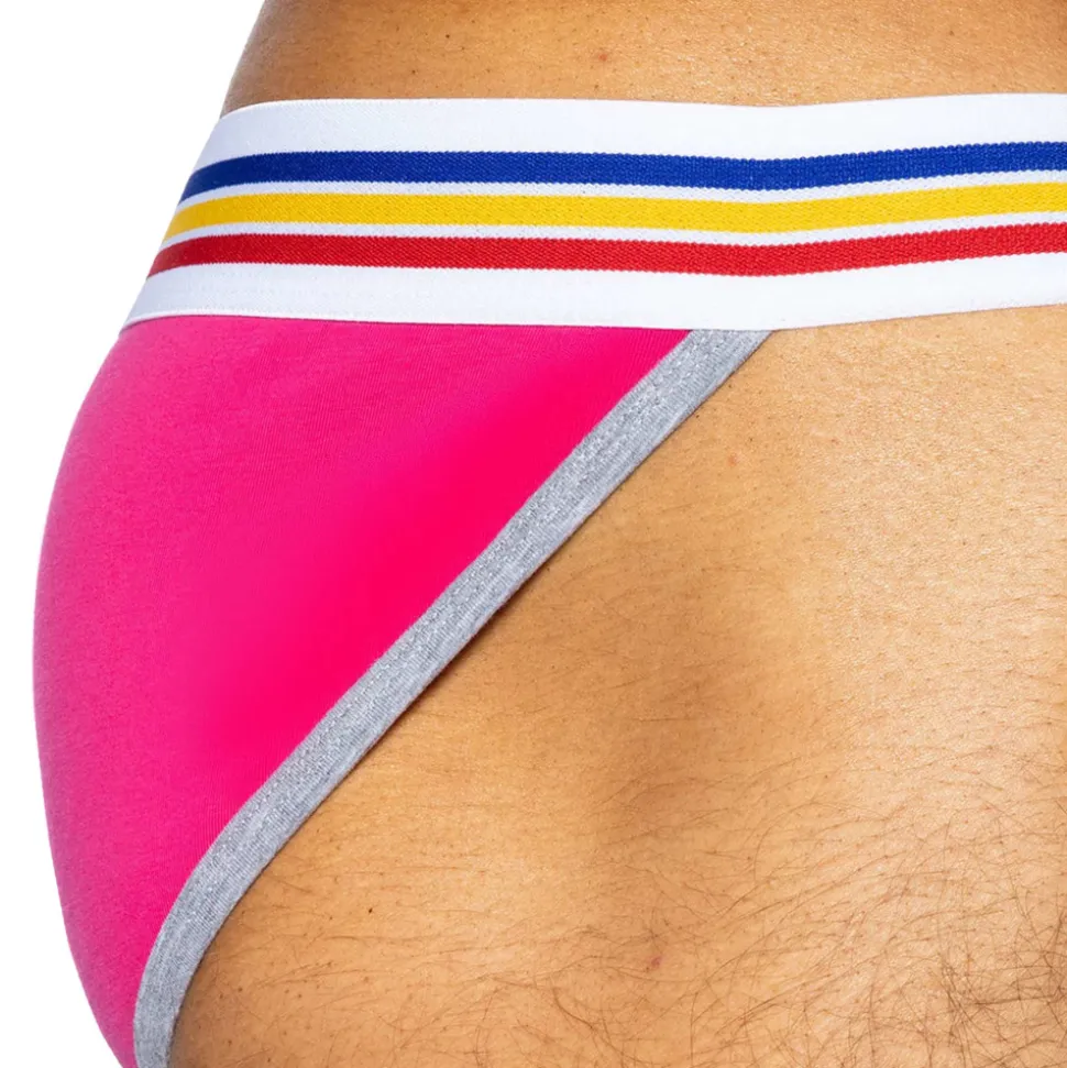 Slip Tanga Coton Rose