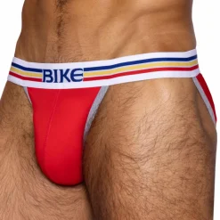 Slip Tanga Coton Rouge