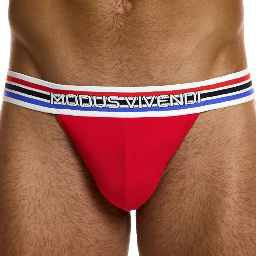 Slip Tanga Heritage Rouge