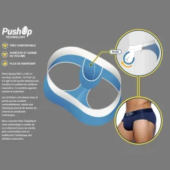 Slip Tanga Naked Feeling Push Up Beige
