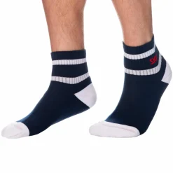Socquettes Sport Bleu Marine
