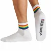 Soquettes Blanches - Arc-en-ciel