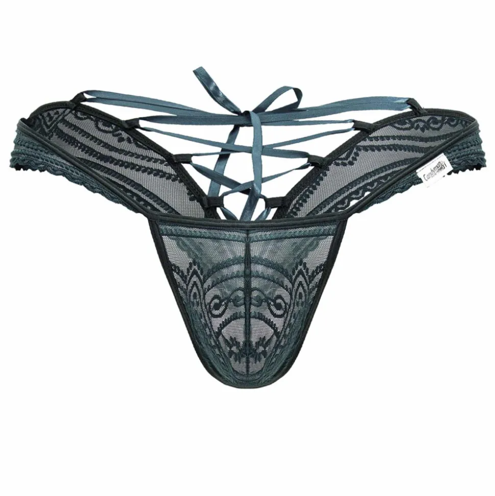 String Dentelle Vert