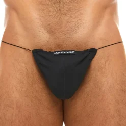 String Ficelle Antibactérien Noir