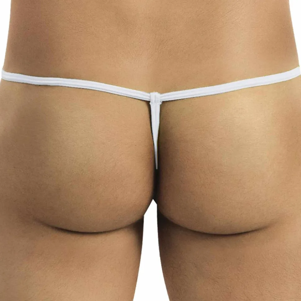 String Ficelle Coulissant Blanc