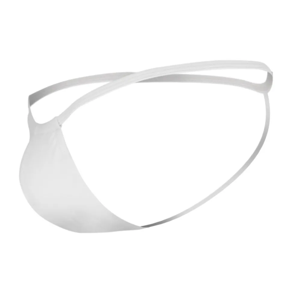 String Ficelle Coulissant Blanc