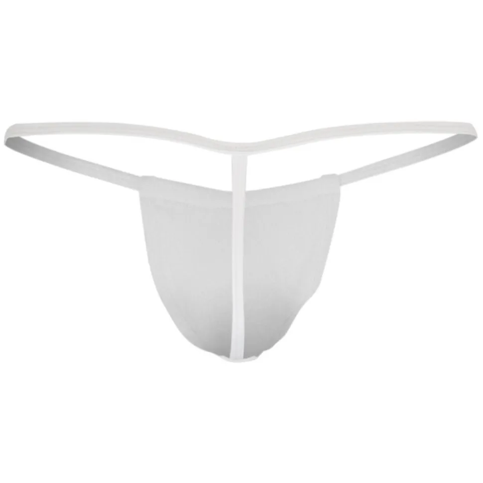 String Ficelle Coulissant Blanc