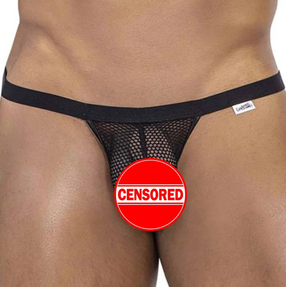 String Fishnet Noir