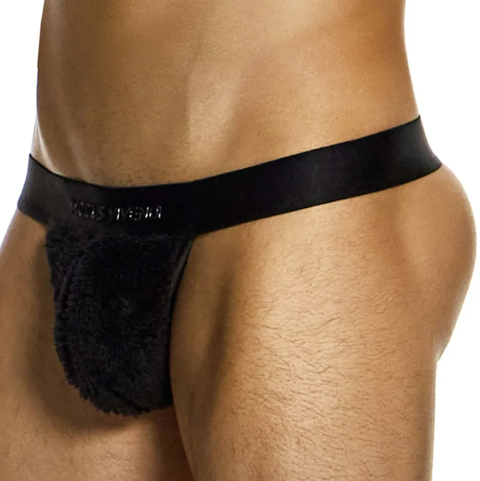 String Fourrure Noir