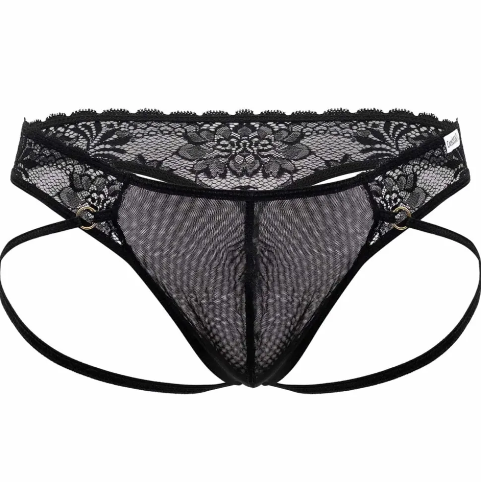 String Jock Dentelle Noir