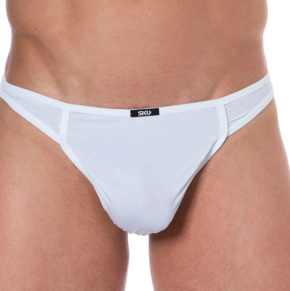String Microfibre Blanc