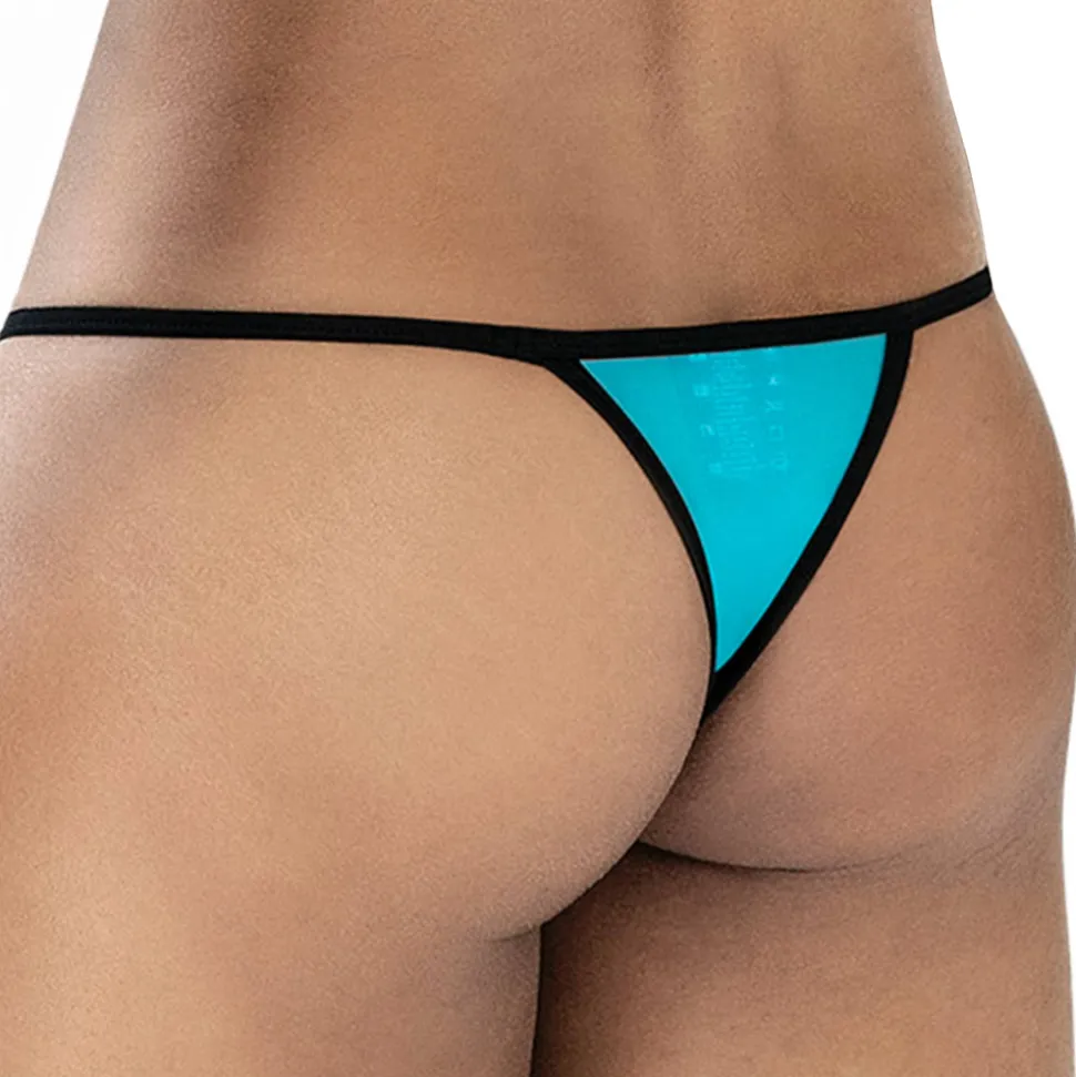 String Mini Kini SP4NDEX GLOW Mesh Turquoise