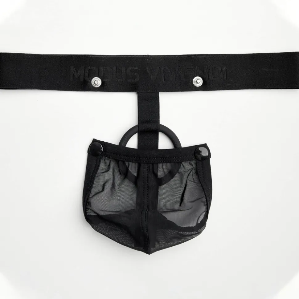 String Pleasure Cockring Noir