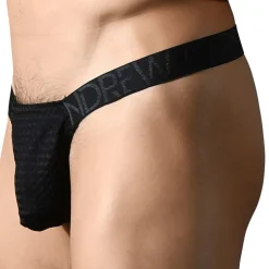 String Ring Almost Naked Martel Mesh Noir