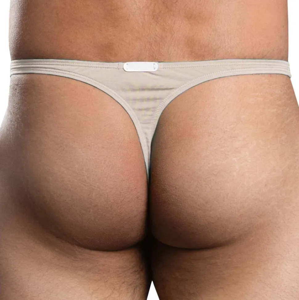 String Ultra Low-Rise No-Show Almost Naked Beige
