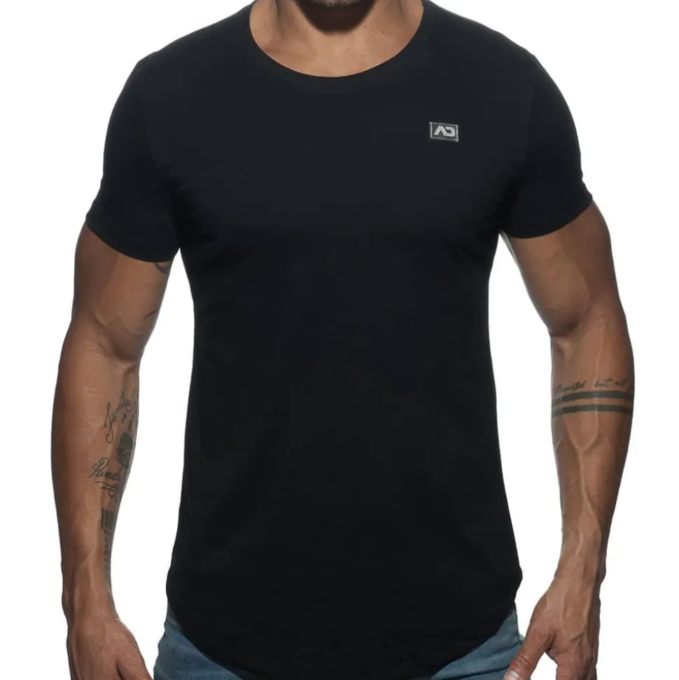 T-Shirt Basic U-Neck Noir
