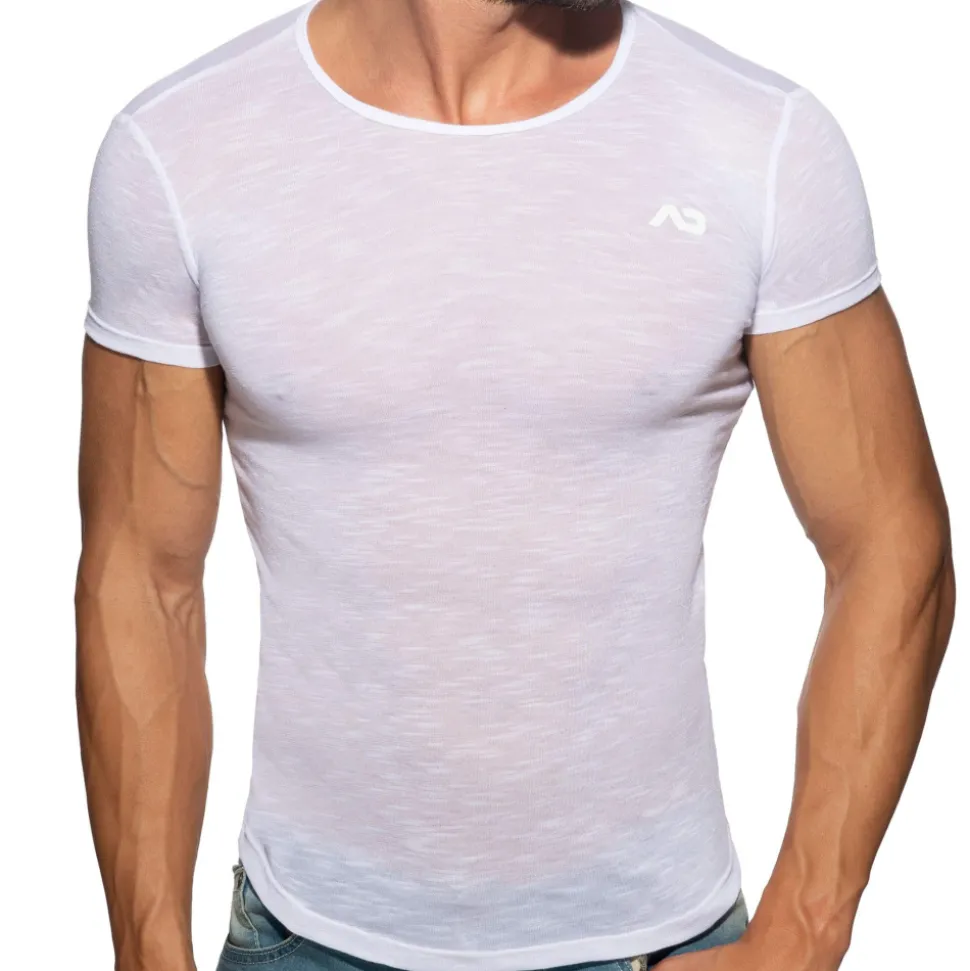 T-Shirt Flame Blanc