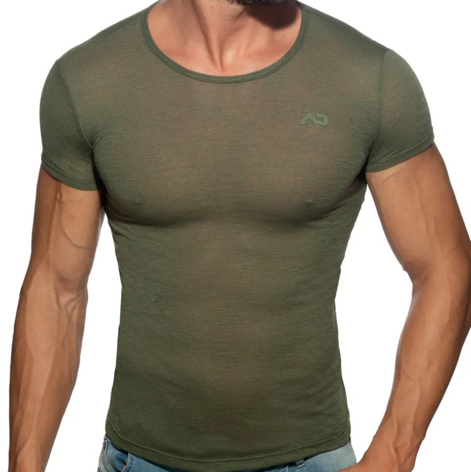T-Shirt Flame Vert Kaki