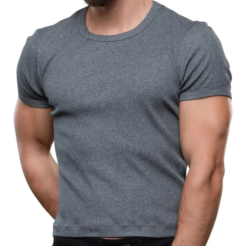 T-Shirt Shorty Chic Anthracite