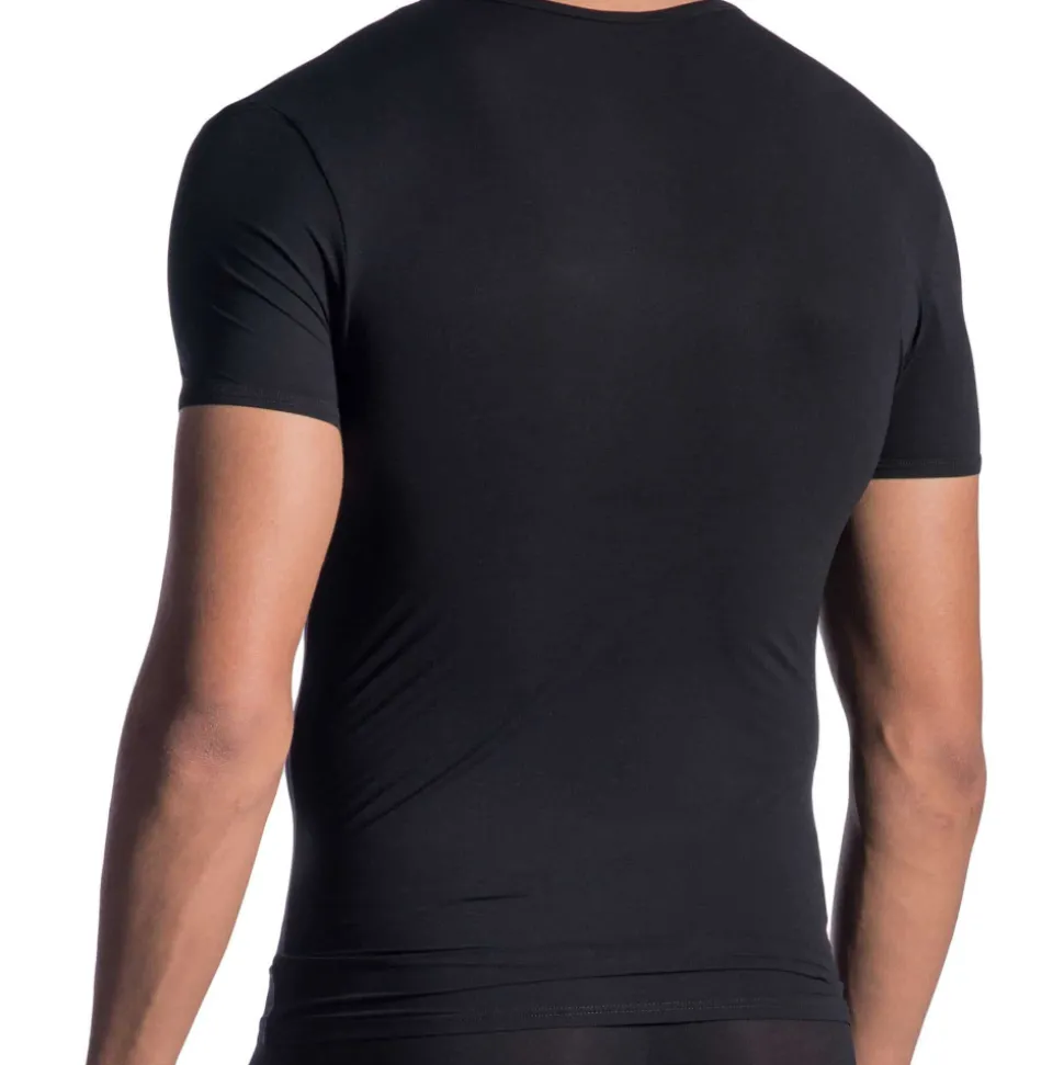 T-Shirt V-Neck RED 0965 Noir