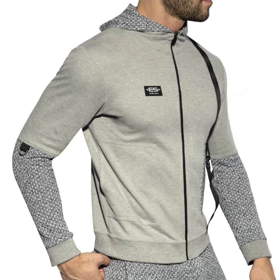 Veste Spike Gris Chiné