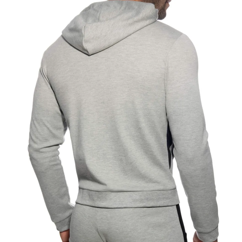 Veste Sport AD Coton Gris Chiné