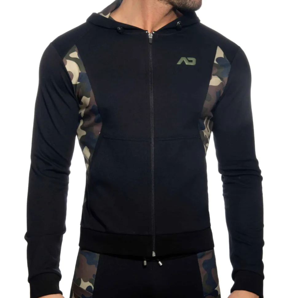 Veste Sport AD Coton Noire